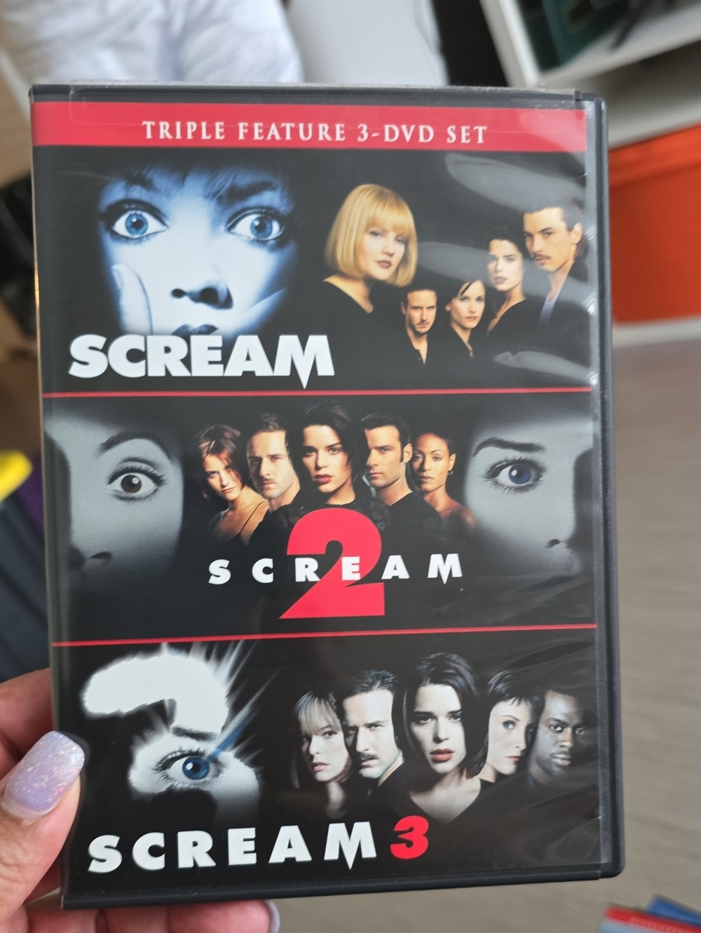 Scream Triple Feature 3-DVD Set - Black